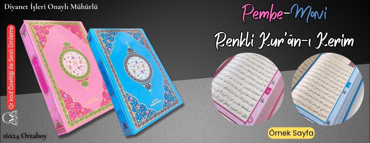 Pembe ve Mavi Kuranı kerim